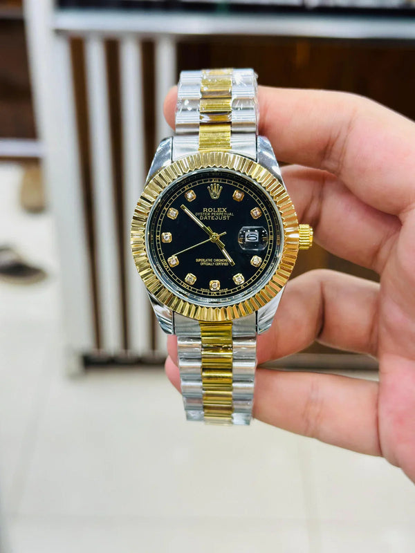 Rolex Oyster Perpetual Datejust Two-Tone Diamond Dial
