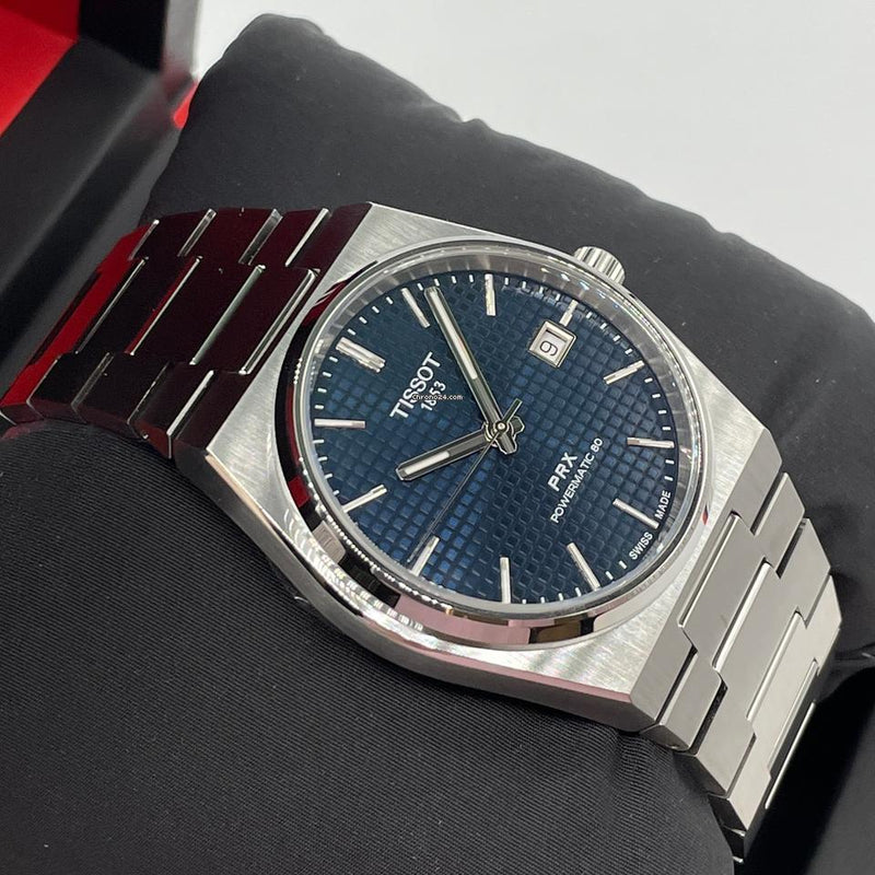 Tissot PRX Powermatic 80 Watch - Swiss Automatic Stainless Steel Timepiece