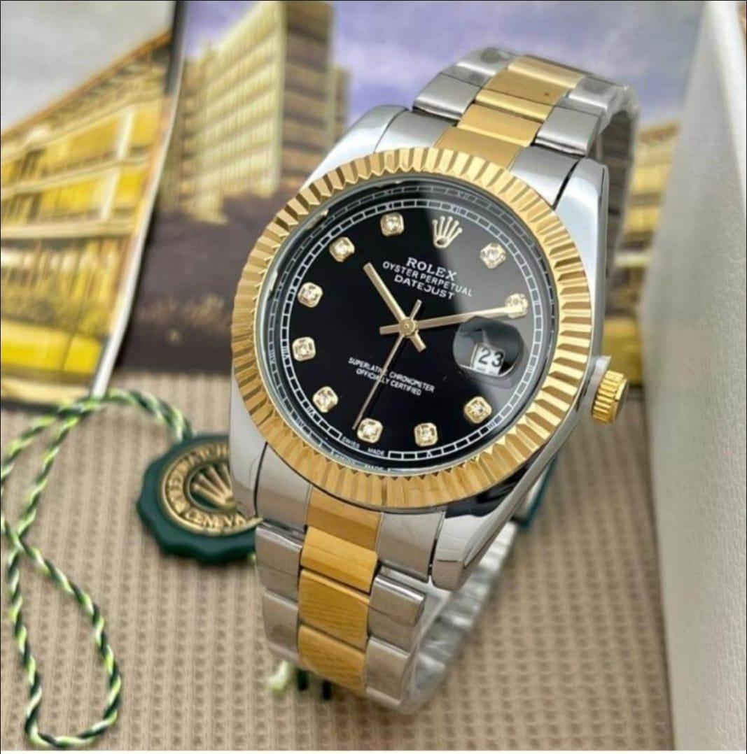 Rolex Oyster Perpetual Datejust Two-Tone Diamond Dial