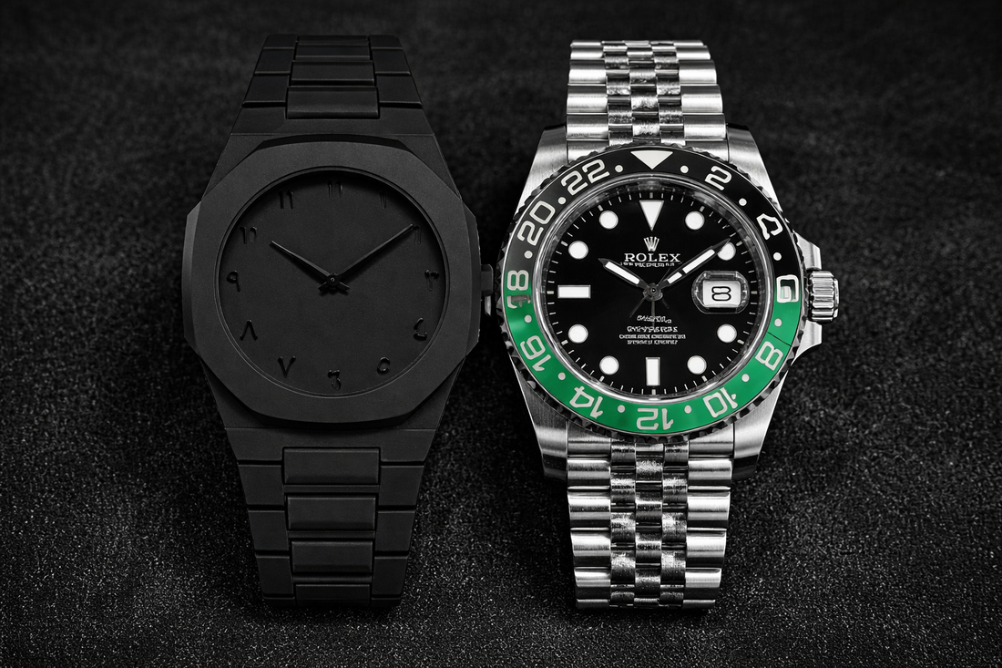 Rolex GMT-Master II & Aura Black Watch Combo