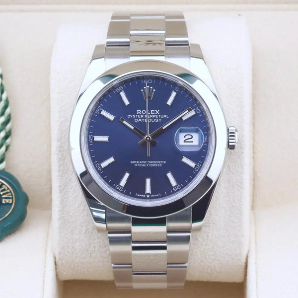 Rolex Oyster Perpetual Datejust Blue Dial