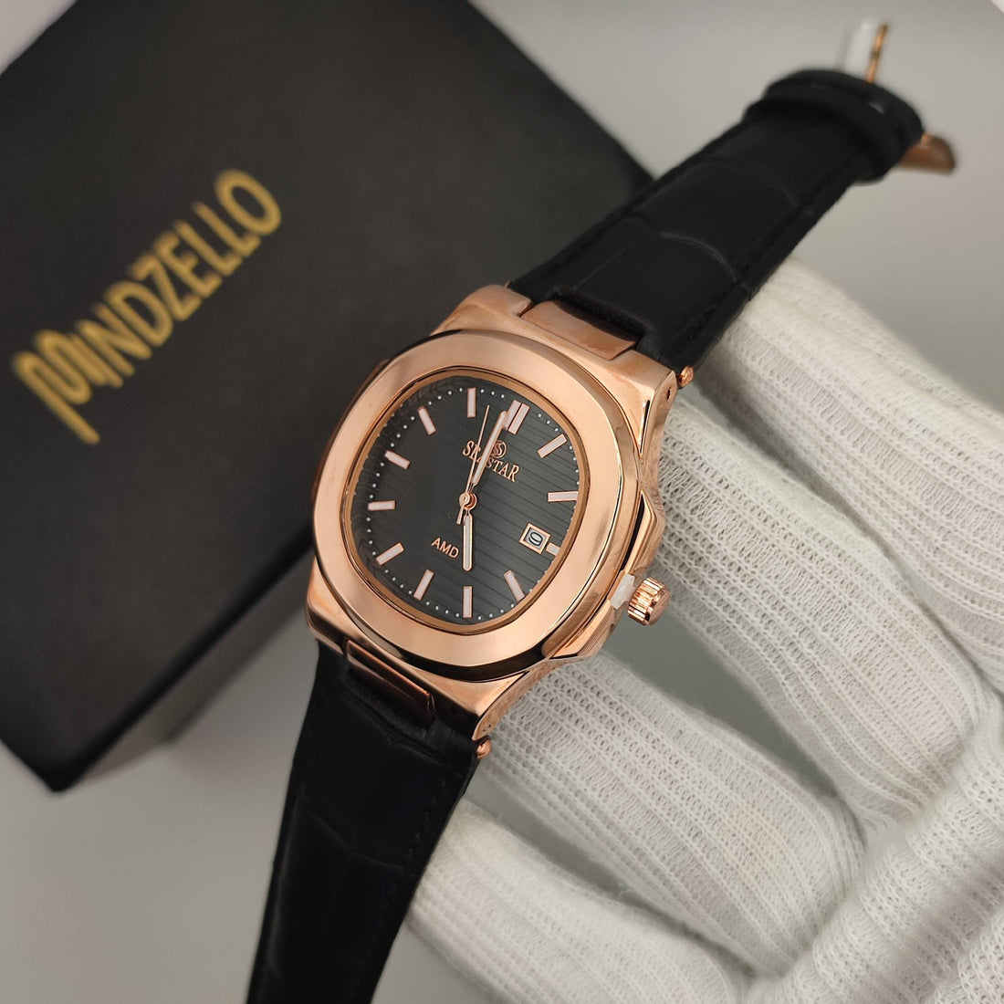 Seastar AMD Luxury Watch – Premium Leather Strap