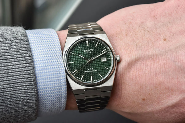Tissot PRX Powermatic 80 – Forest Green Dial | Stainless Steel Bracelet