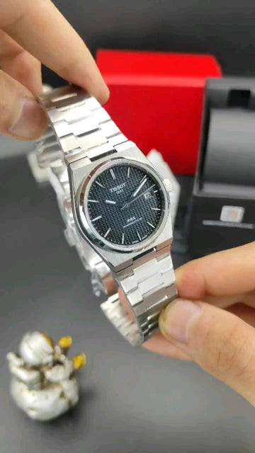 Tissot PRX Powermatic 80 – Full Steel Black Textured Dial