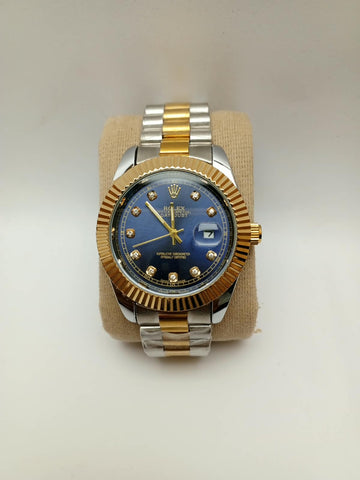 Rolex Oyster Perpetual Datejust – Two-Tone Blue Diamond Dial