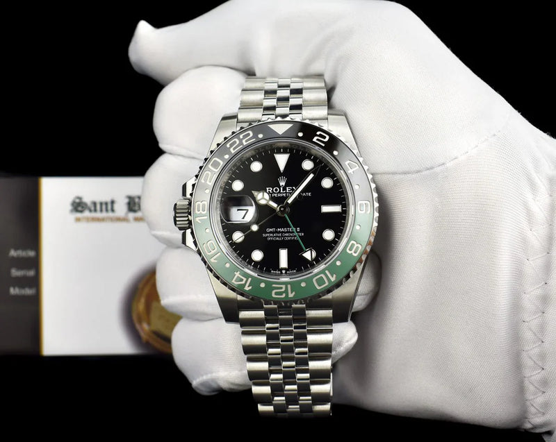 Rolex GMT-Master II Sprite Green Black Bezel